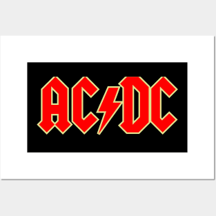 Ac Dc T-Shirt Posters and Art